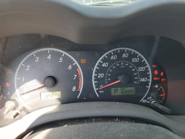 Photo 9 from auction – 2009 TOYOTA COROLLA BA with VIN 2T1BU40E89C189998