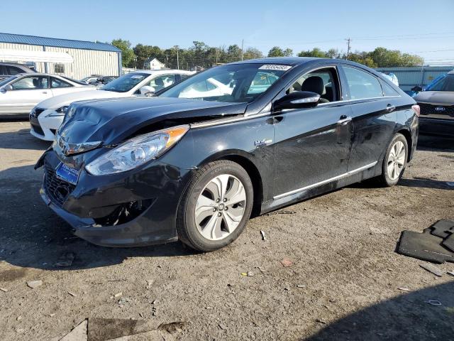 HYUNDAI SONATA HYB 2015 with VIN KMHEC4A45FA123054 - Photo from auction