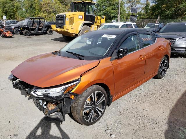 NISSAN SENTRA SR 2021 with VIN 3N1AB8DV8MY286388 - Photo from auction
