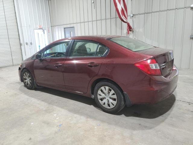 Photo 2 from auction – 2012 HONDA CIVIC LX with VIN JHMFB2F52CS001094