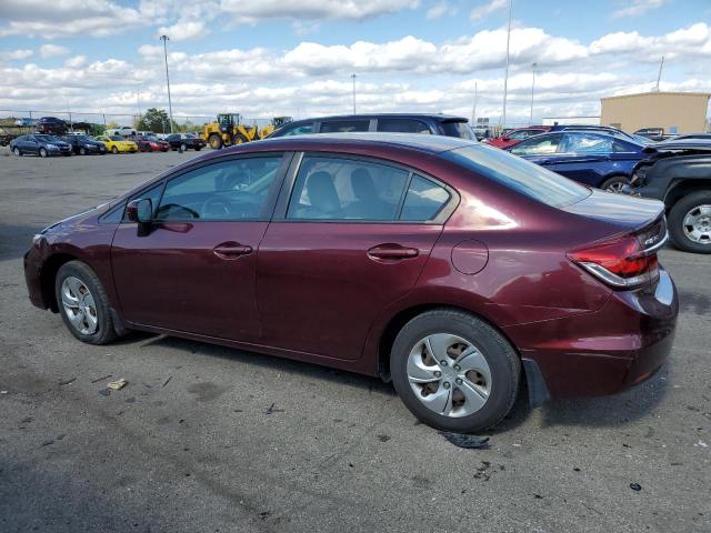 Photo 2 from auction – 2015 HONDA CIVIC LX with VIN 19XFB2F54FE106096