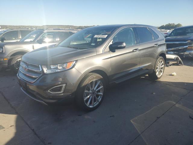 FORD EDGE TITAN 2017 with VIN 2FMPK4K82HBB27230 - Photo from auction