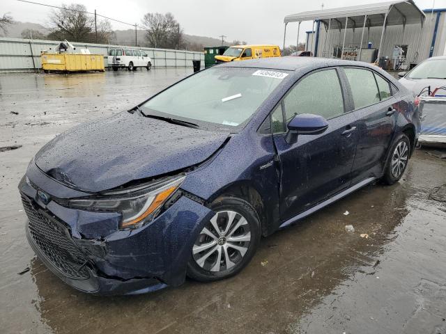 TOYOTA COROLLA LE 2021 with VIN JTDEAMDE8MJ015619 - Photo from auction