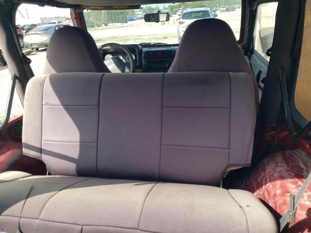 Photo 10 from auction – 1998 JEEP WRANGLER / with VIN 1J4FY29P4WP778861
