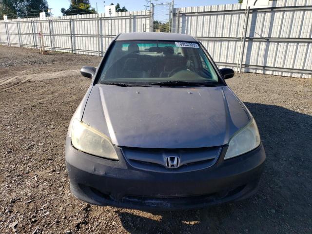 Photo 5 from auction – 2004 HONDA CIVIC LX with VIN 2HGES16534H555892