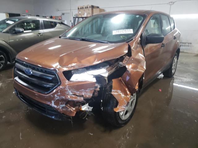 FORD ESCAPE S 2017 with VIN 1FMCU0F7XHUC75946 - Photo from auction