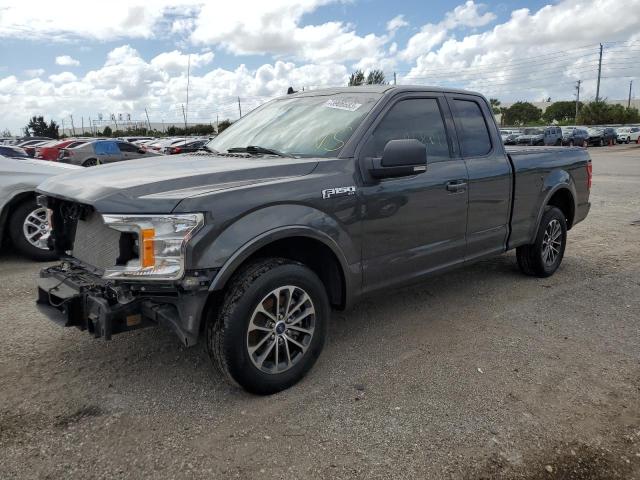 FORD F150 SUPER 2019 with VIN 1FTEX1CP8KKF22401 - Photo from auction