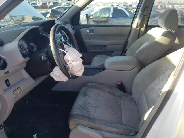 Photo 7 from auction – 2013 HONDA PILOT LX with VIN 5FNYF3H22DB030164