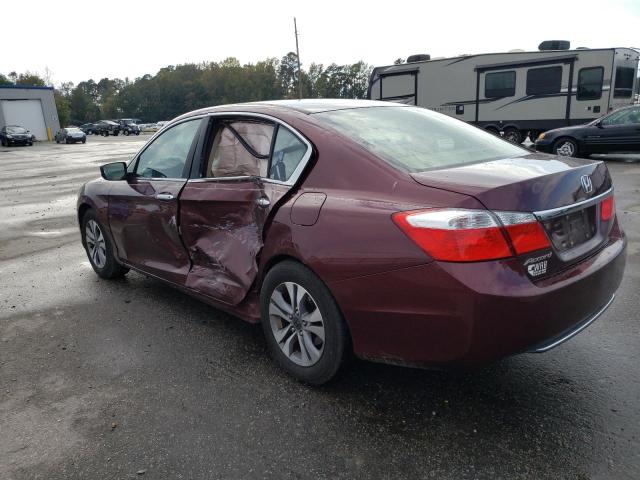 Photo 2 from auction – 2014 HONDA ACCORD LX with VIN 1HGCR2F38EA085558