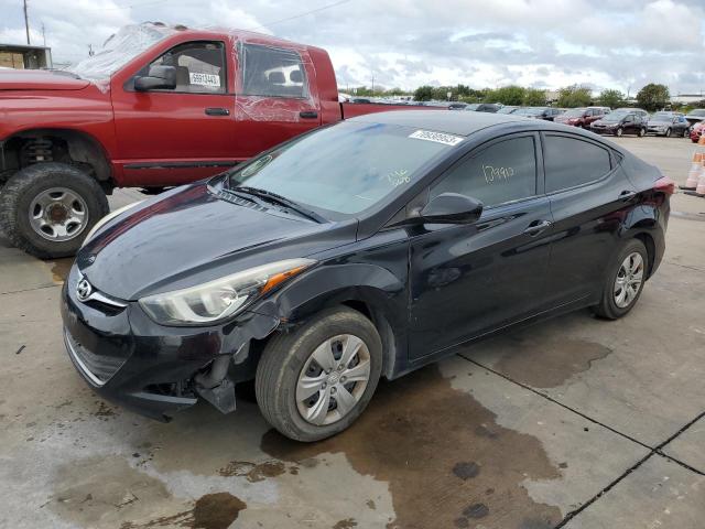 HYUNDAI ELANTRA SE 2016 with VIN 5NPDH4AE0GH746568 - Photo from auction