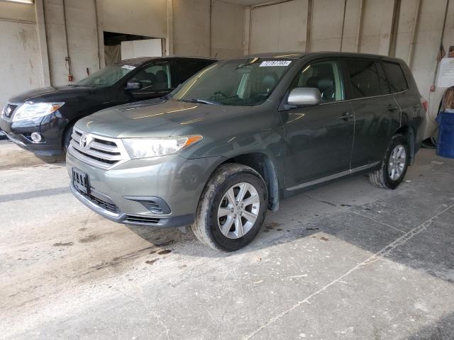 TOYOTA HIGHLANDER 2013 مع رقم تعريف المركبة 5TDZA3EH4DS041819 - صورة من المزاد