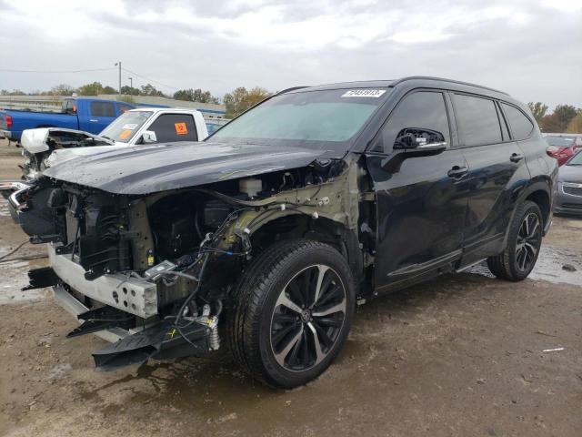 TOYOTA HIGHLANDER 2021 with VIN 5TDJZRBH3MS140306 - Photo from auction