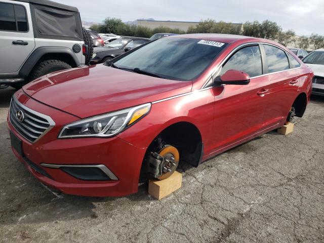 HYUNDAI SONATA SE 2017 with VIN 5NPE24AF0HH468898 - Photo from auction