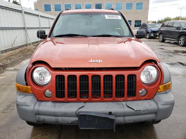 Photo 5 from auction – 2005 JEEP LIBERTY SP with VIN 1J4GL48K75W600628