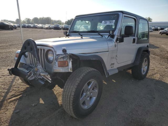 JEEP WRANGLER / 2004 with VIN 1J4FA49S34P743973 - Photo from auction
