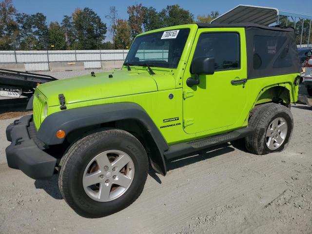 JEEP WRANGLER S 2012 with VIN 1C4AJWAG9CL237573 - Photo from auction