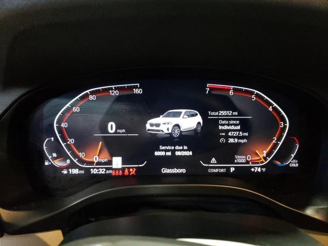 Photo 9 from auction – 2022 BMW X3 XDRIVE3 with VIN 5UX53DP05N9N17564