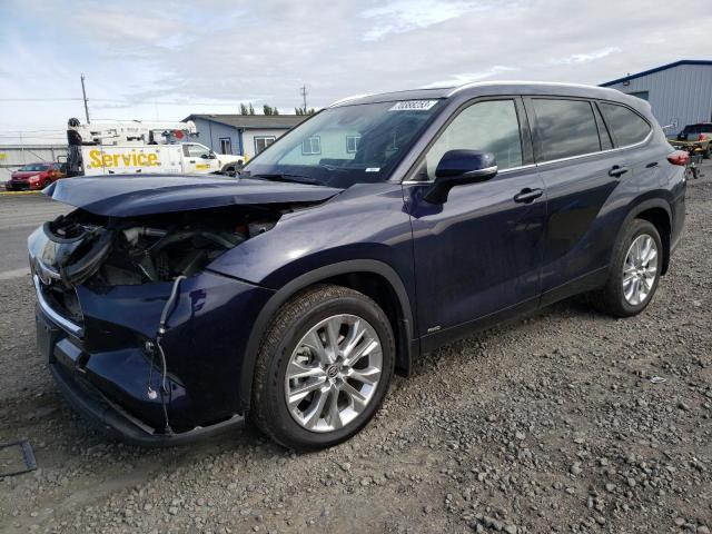 TOYOTA HIGHLANDER 2023 with VIN 5TDXBRCH5PS109639 - Photo from auction