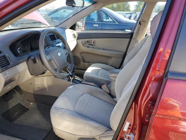 Photo 7 from auction – 2008 KIA SPECTRA EX with VIN KNAFE121785524555