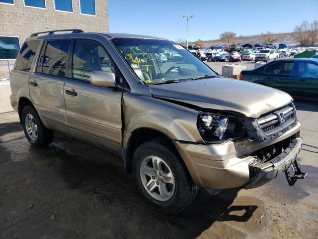 Photo 4 from auction – 2005 HONDA PILOT EXL with VIN 5FNYF185X5B006307