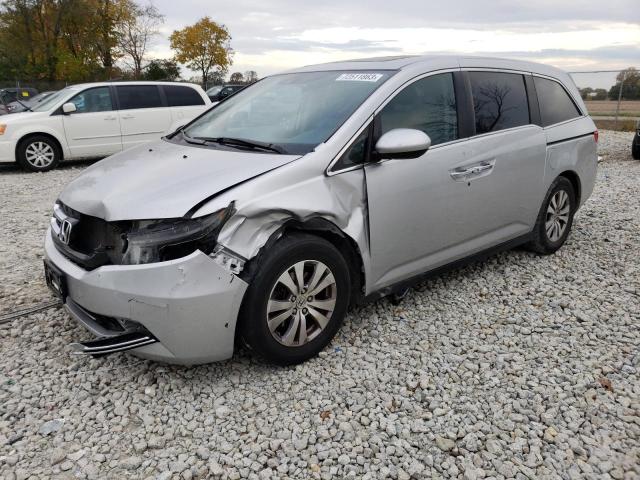 HONDA ODYSSEY EX 2014 with VIN 5FNRL5H65EB063057 - Photo from auction