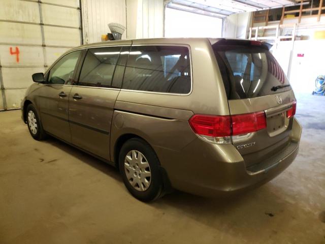 Photo 2 from auction – 2008 HONDA ODYSSEY LX with VIN 5FNRL38208B031994