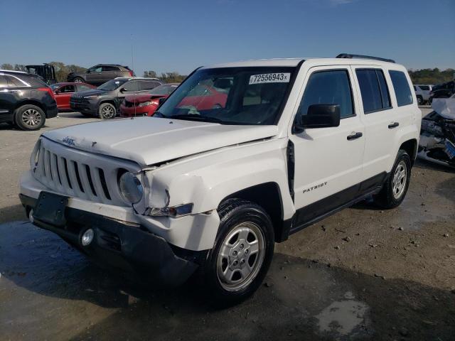 Photo 1 from auction – 2016 JEEP PATRIOT SP with VIN 1C4NJPBB2GD783769