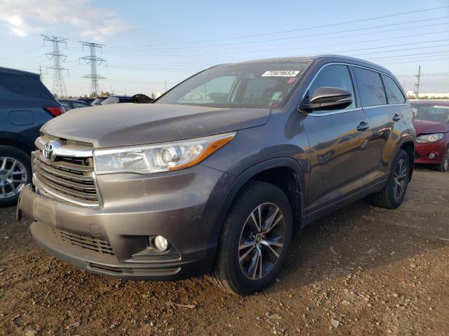 Zdjęcie 1 z aukcji – 2016 TOYOTA HIGHLANDER z VIN 5TDJKRFH5GS274320