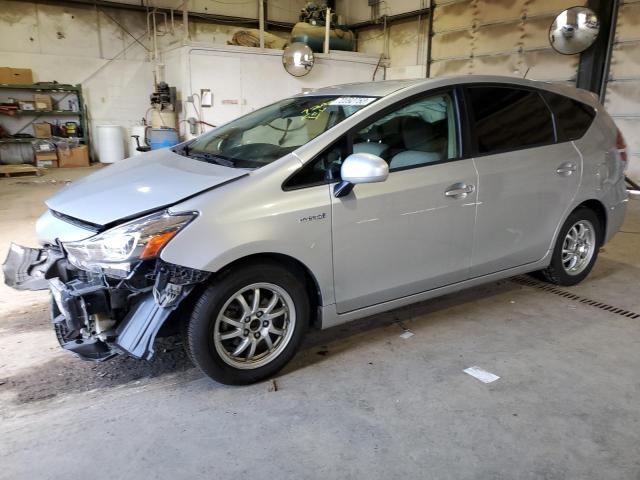 TOYOTA PRIUS V 2017 with VIN JTDZN3EU4HJ070256 - Photo from auction