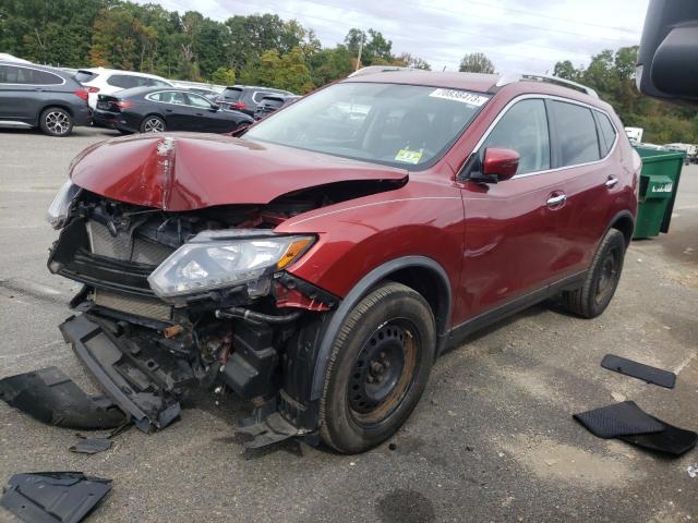 NISSAN ROGUE S 2016 with VIN JN8AT2MV7GW151345 - Photo from auction