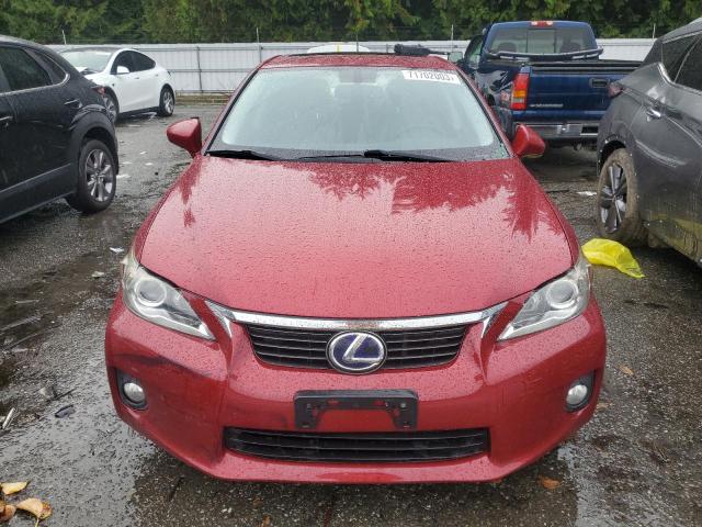 Photo 5 from auction – 2012 LEXUS CT 200 with VIN JTHKD5BH1C2116716