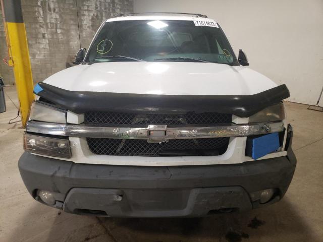 Photo 5 from auction – 2002 CHEVROLET AVALANCHE with VIN 3GNEK13T92G103306