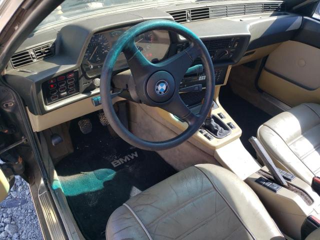Photo 8 from auction – 1984 BMW 633 CSI with VIN WBAEB7401E6728494