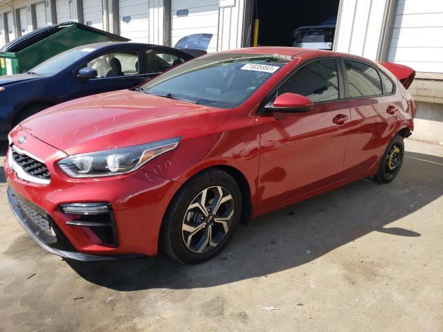 KIA FORTE FE 2020 with VIN 3KPF24AD4LE149648 - Photo from auction