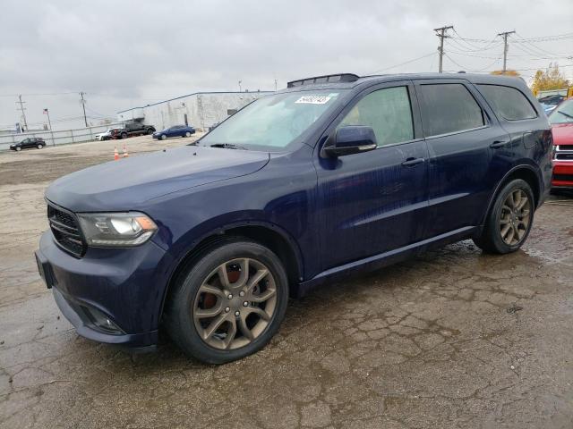 DODGE DURANGO R/ 2017 with VIN 1C4SDJCT9HC806471 - Photo from auction