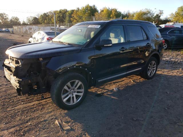 FORD EXPLORER X 2018 with VIN 1FM5K8DH4JGA90692 - Photo from auction