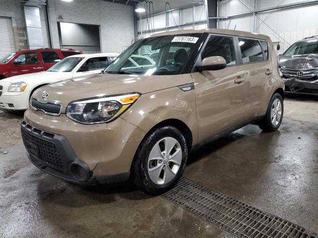 KIA SOUL 2014 with VIN KNDJN2A28E7048023 - Photo from auction