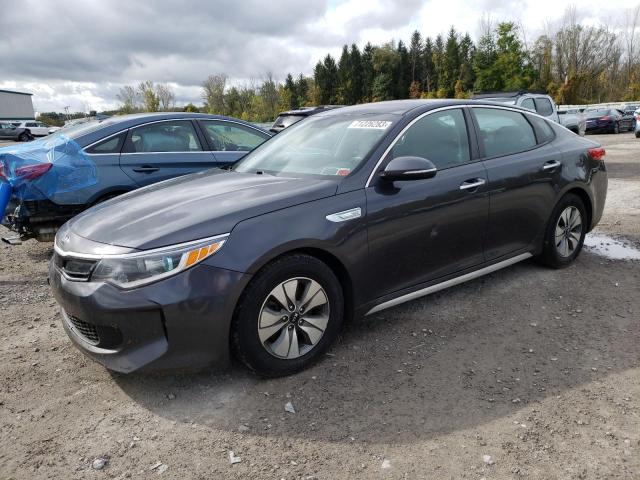 KIA OPTIMA HYB 2017 with VIN KNAGT4LE3H5009534 - Photo from auction