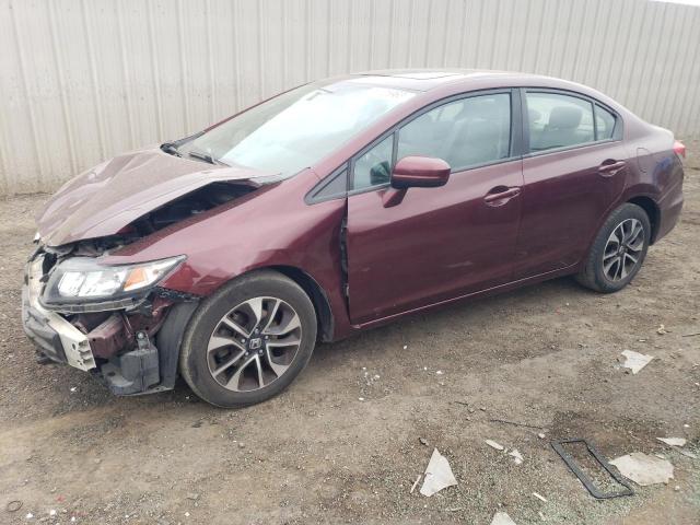 HONDA CIVIC EX 2015 with VIN 19XFB2F81FE260436 - Photo from auction