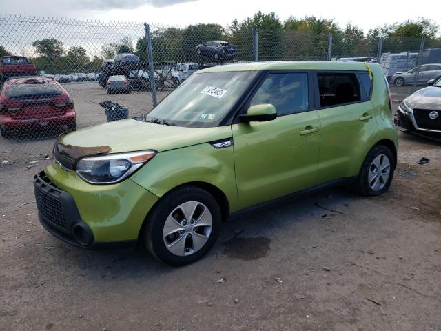KIA SOUL 2015 with VIN KNDJN2A29F7765242 - Photo from auction