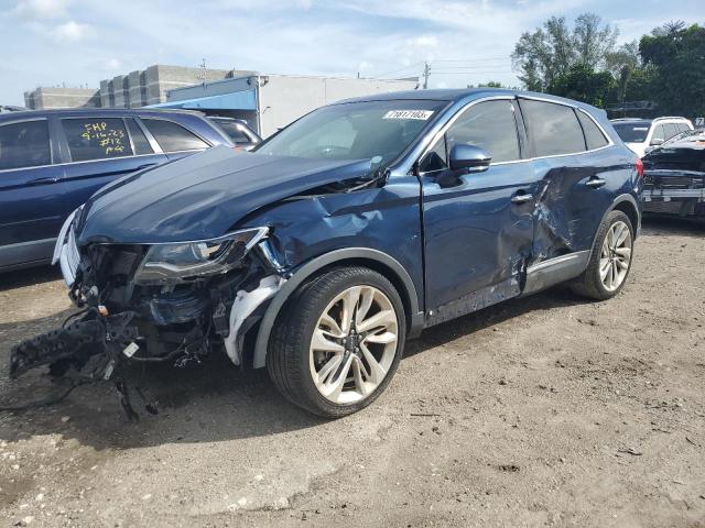 LINCOLN MKX RESERV 2017 with VIN 2LMPJ6LR4HBL28458 - Photo from auction