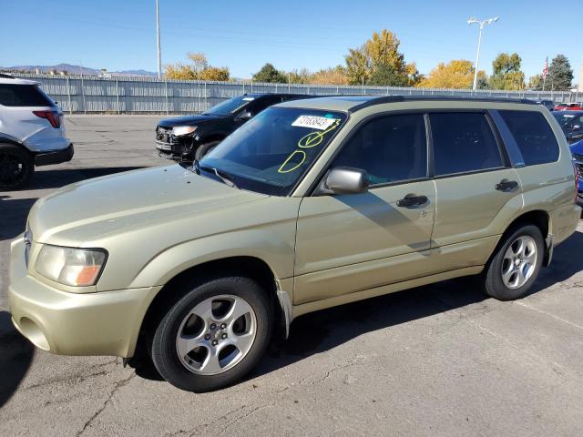 SUBARU FORESTER 2 2003 with VIN JF1SG65683H735762 - Photo from auction