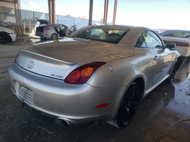 Photo 3 from auction – 2002 LEXUS SC 430 with VIN JTHFN48Y220028901
