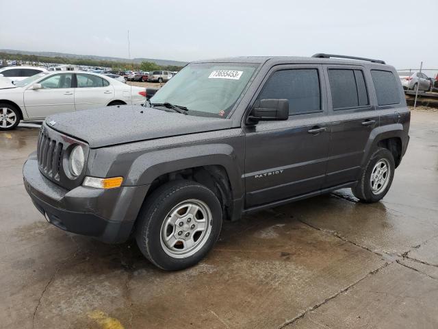 Photo 1 from auction – 2016 JEEP PATRIOT SP with VIN 1C4NJPBA7GD575958
