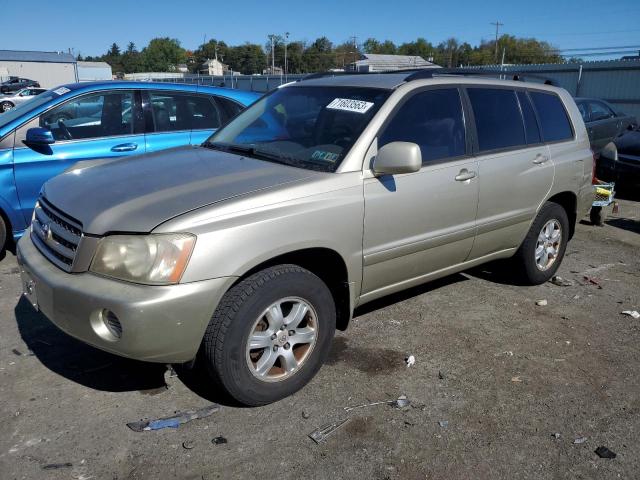 TOYOTA HIGHLANDER 2003 with VIN JTEHF21AX30110641 - Photo from auction