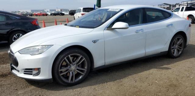 TESLA MODEL S 2014 with VIN 5YJSA1H15EFP35204 - Photo from auction