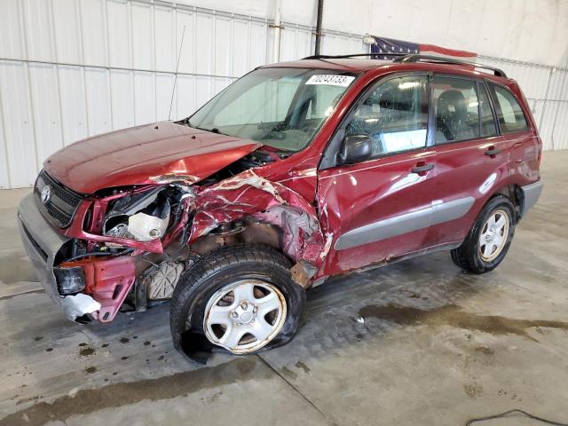 TOYOTA RAV4 2004 with VIN JTEHD20V740019399 - Photo from auction