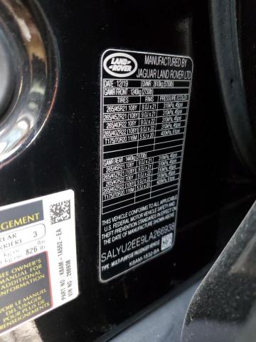 Photo 14 from auction – 2020 LAND ROVER RANGE ROVE with VIN SALYU2EE9LA266938