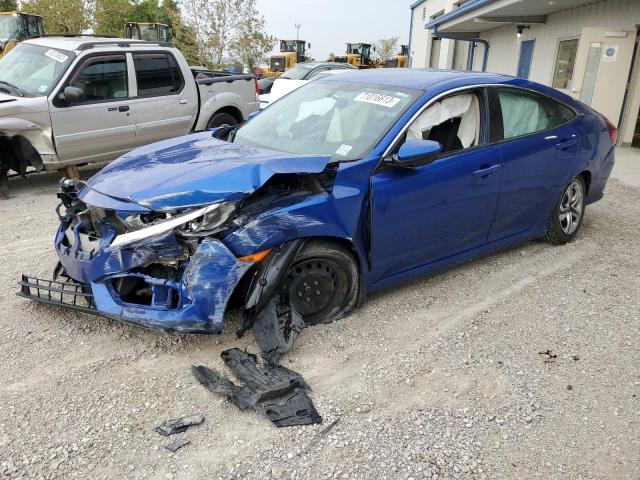 Photo 1 from auction – 2018 HONDA CIVIC LX with VIN 2HGFC2F52JH590684