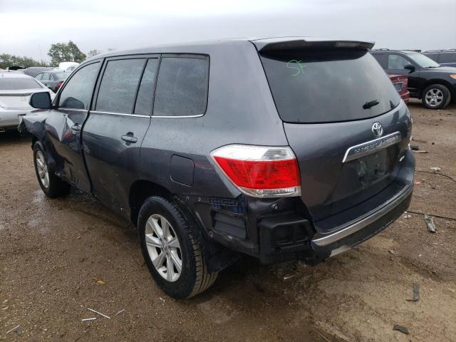 Photo 2 from auction – 2013 TOYOTA HIGHLANDER with VIN 5TDBK3EH0DS264146